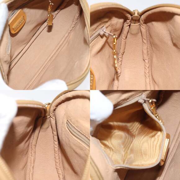 GUCCI Micro GG Supreme Shoulder Bag Pvc Beige Gold 007 89 007 89 - Picture 12 of 13